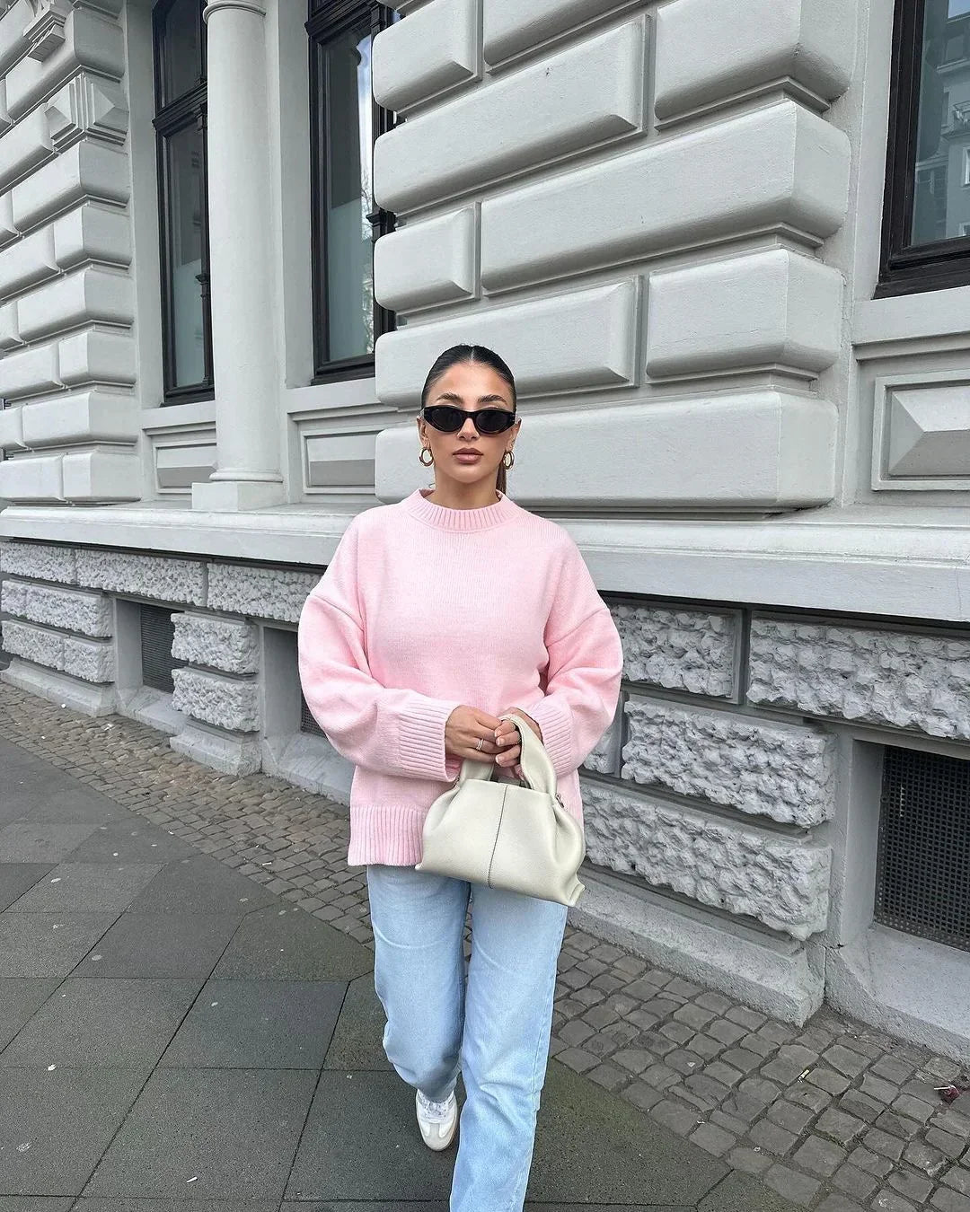 De Fashion Club | Pink Cozy Sweater